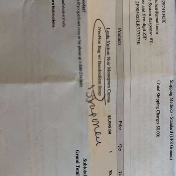 Louis Vuitton Brown Monogram Strap with Red Interior - Picture 13 of 14